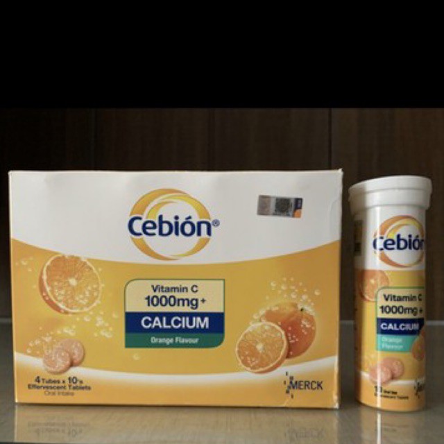 VITAMIN C 1000 mg + Calcium CEBION