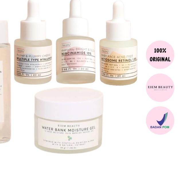 [] MOISTURIZER EIEM BEAUTY SERUM EIEM BEAUTY TONER EIEM BEAUTY
