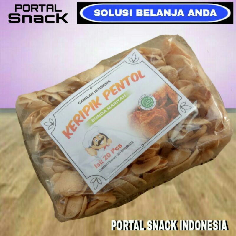 

BASRENG/Keripik Pentol Bunda Mariyah 1 pack isi 20 pcs