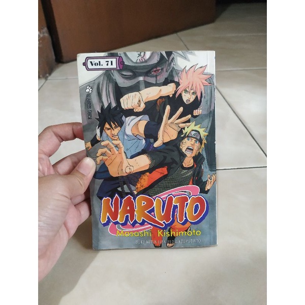 komik naruto vol 71 original