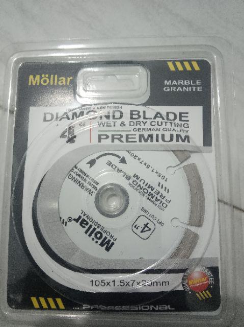 Diamond Blade Wet Mata Gerinda Pisau Keramik Basah Mollar Premium 4