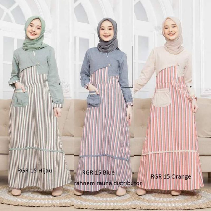 NEW RAUNA RGR 15 GAMIS REMAJA