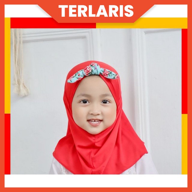 JILBAB ANAK BAYI LUCU LOL LED MUSIK 0-2 TAHUN PITA SIMPUL