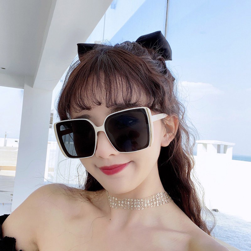 KACAMATA Sunglass GF26 Fashion Oversized Square Kacamata Hitam Wanita/Pria Unisex ACC