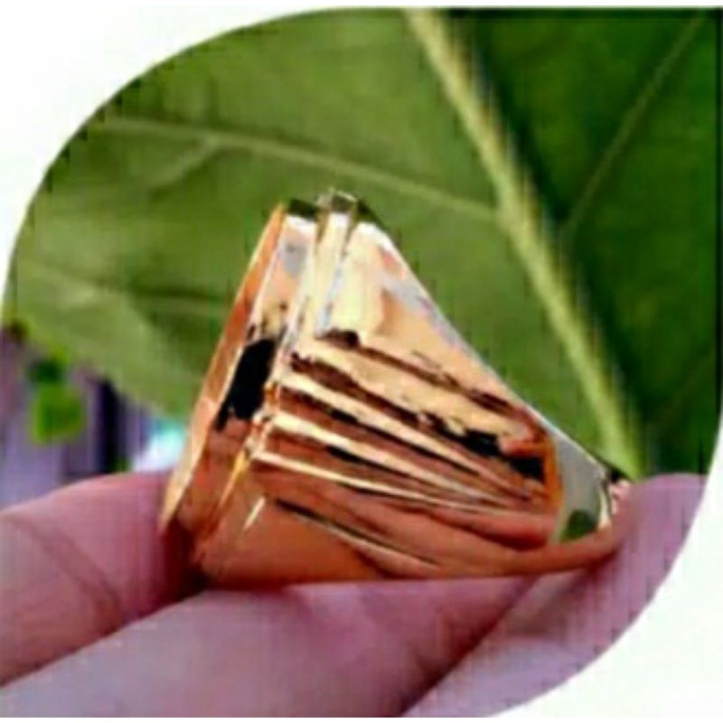 CINCIN EMBAN PERAK ASLI HANDMADE CROOM SIMPLE