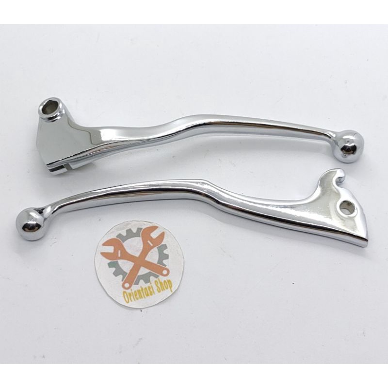 handle standar chrome vixion old new R15 handle rem standar stenlis chrome set kiri kanan