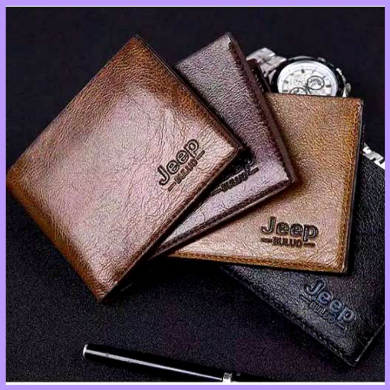 Dompet pria cowok import brand Jeep by zellshop