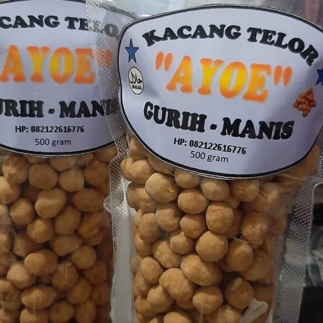 

Kacang Telor Original Ayoe 500 gram