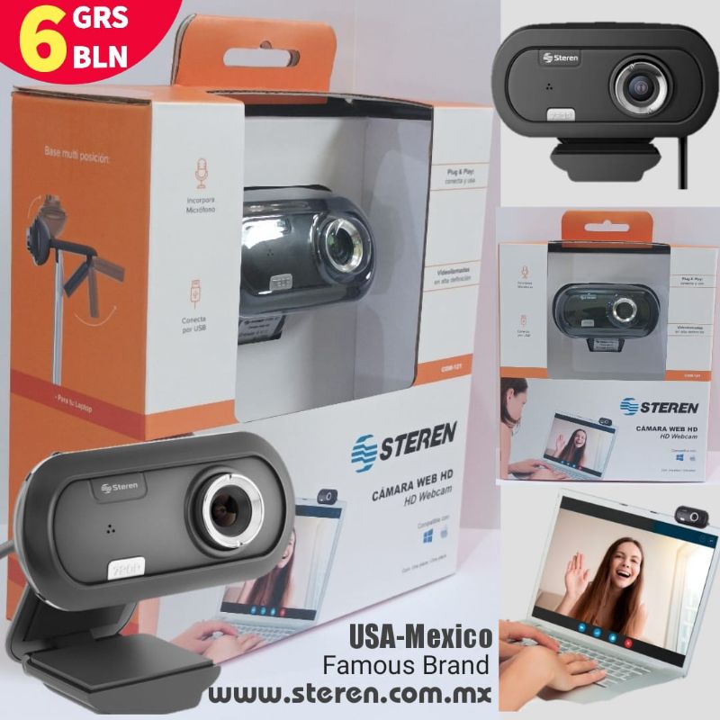 RANDED USA-MEX WEBCAM STEREN HD READY 720 PRO