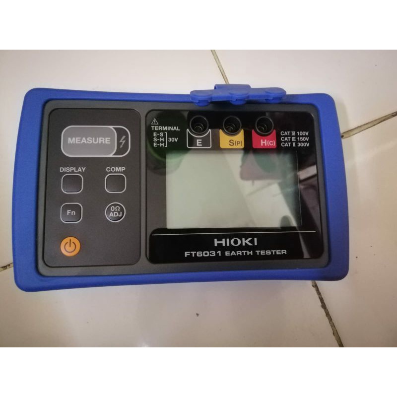 HIOKI EARTH TESTER FT6031 - Grounding Tester Digital