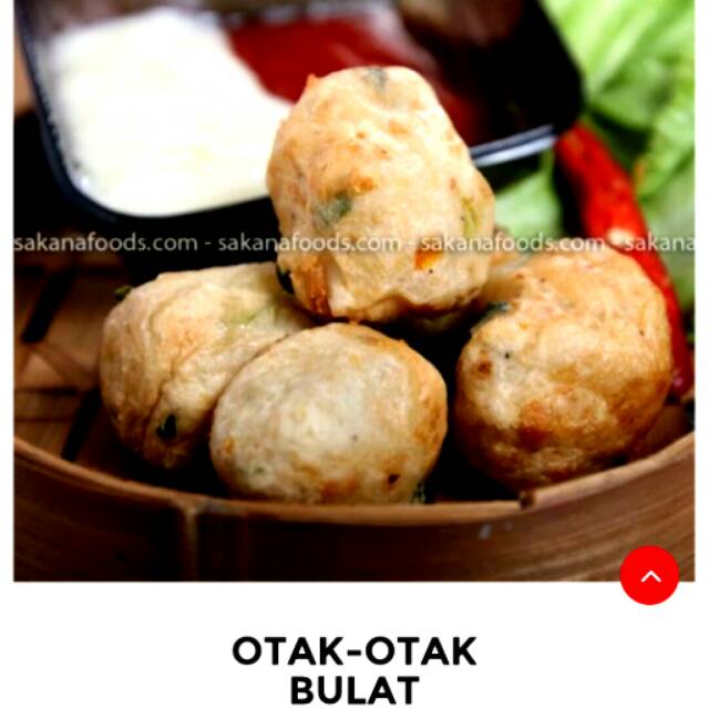 

Frozen food Otak otak bulat