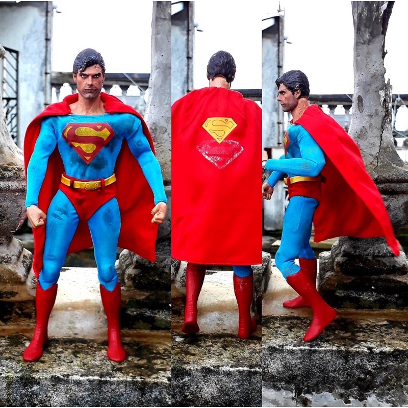 SUPERMAN ACTION FIGURE KITBASH 12 INCH HOT TOYS MIX