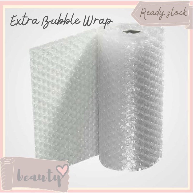 

•Beauty• Extra Bubble Wrap Tambahan Packingan Aman