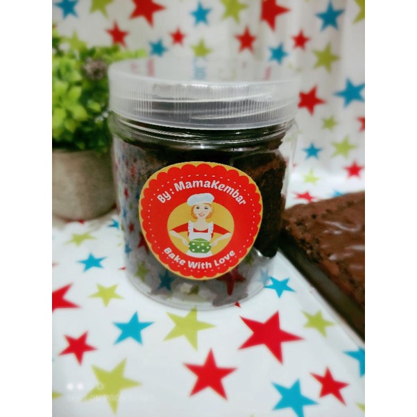 

Brownies Fudgy Chewy Dlm Toples Mungil
