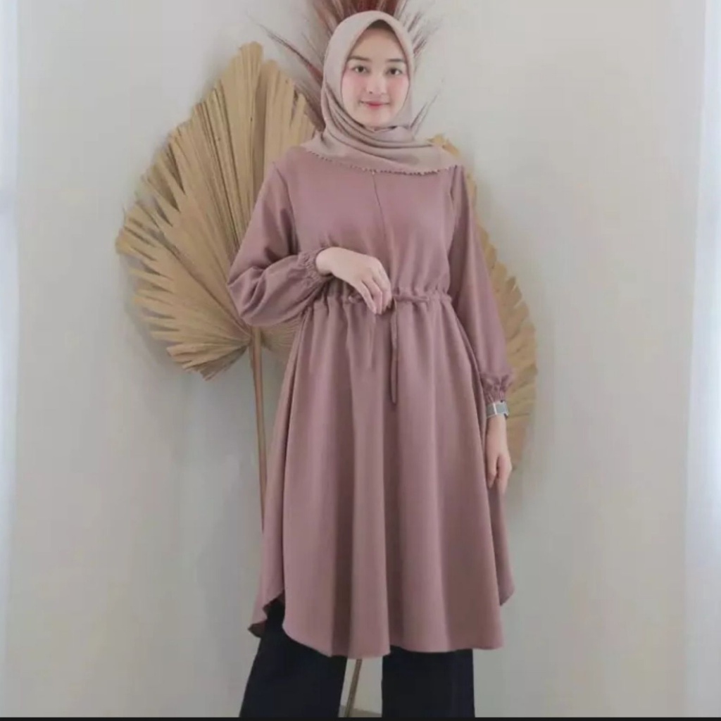 Baju Wanita  atasan tunik wanita terbaru2021 kekinian atasan tunik dewasa atasan tunik model import 