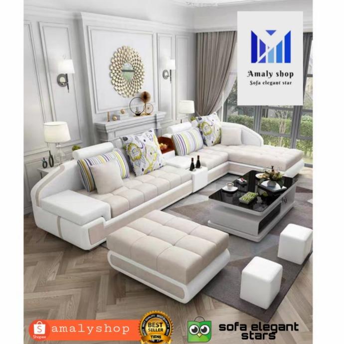 Kursi Tamu Minimalis Kursi Santai Ruang Tamu Sofa L Sudut Rusmintanauli