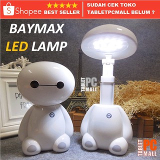 Lampu Meja LED Boneka Baymax Desk Lamp 220V 12LED Flexible Length