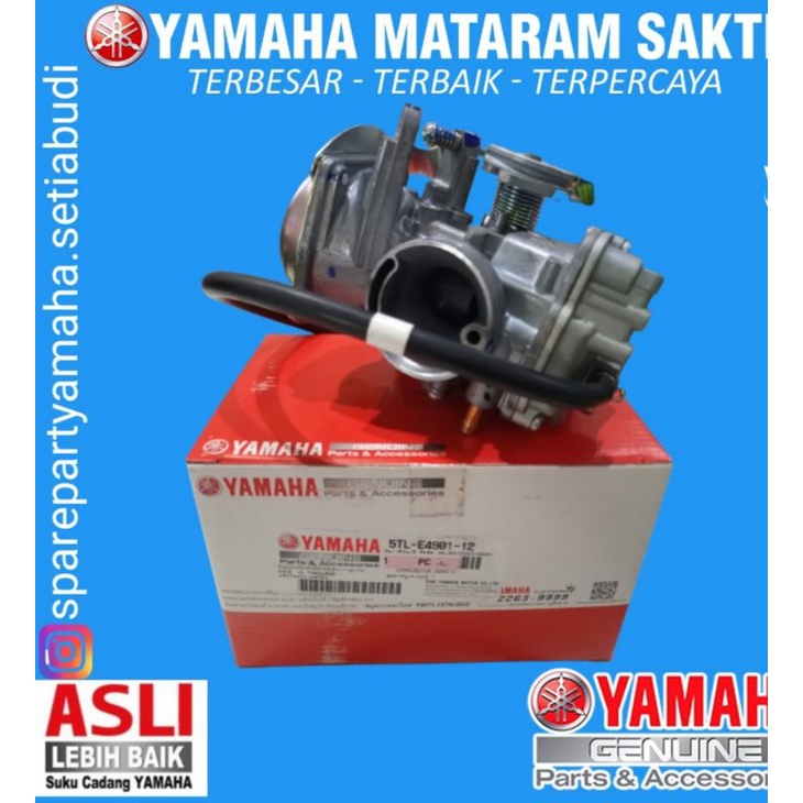 KARBURATOR MIO / CARBURATOR ASSY / 5TL-E4901-12