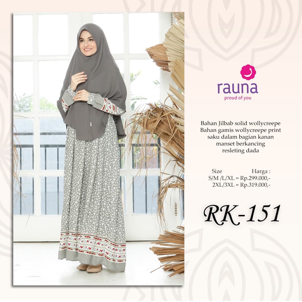 Busana Muslim Couple Keluarga / Rauna -RK-151 / Fashion Muslim