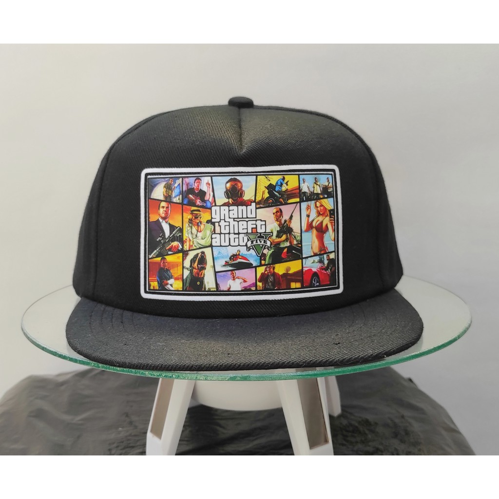 Topi Gamers Snapback GTA 5 Among us Free Fire