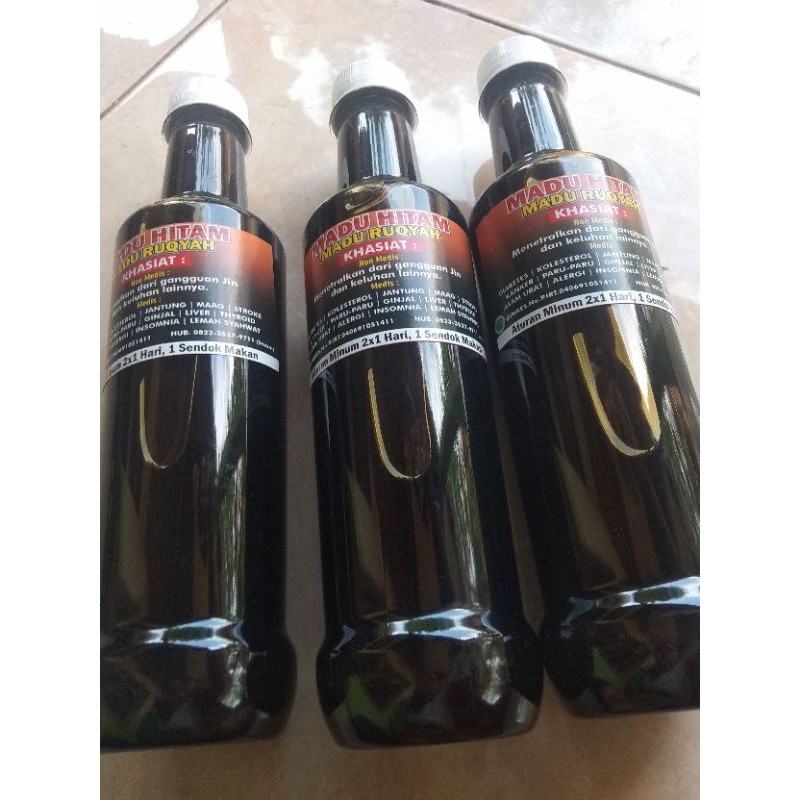 

madu hitam ruqyah + kardus packing dan bubelwarp