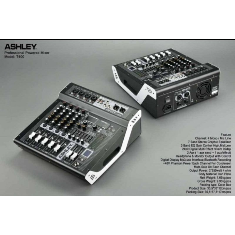 Mixer Audio Mixer Ashley T400