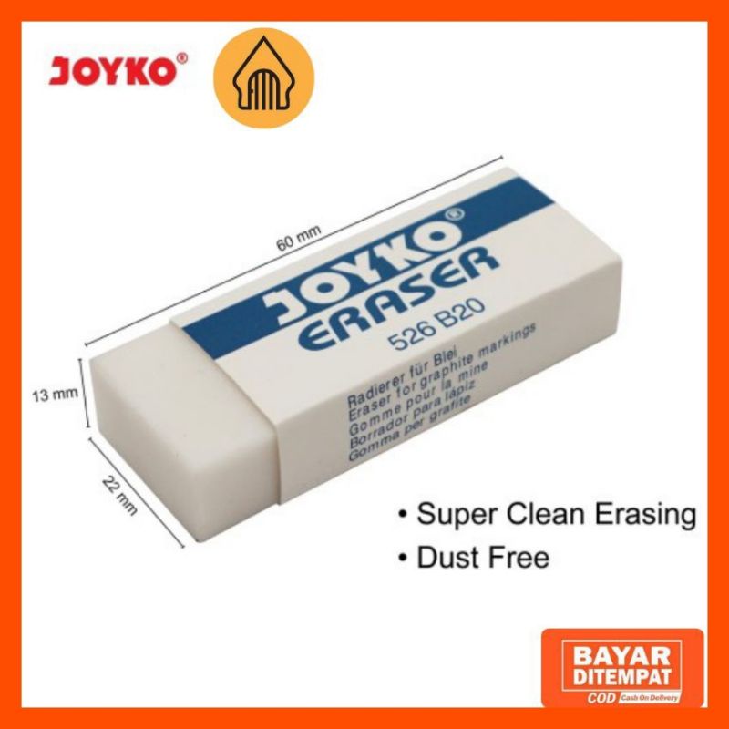 

SETIP / PENGHAPUS JOYKO PUTIH BESAR / 1PCS