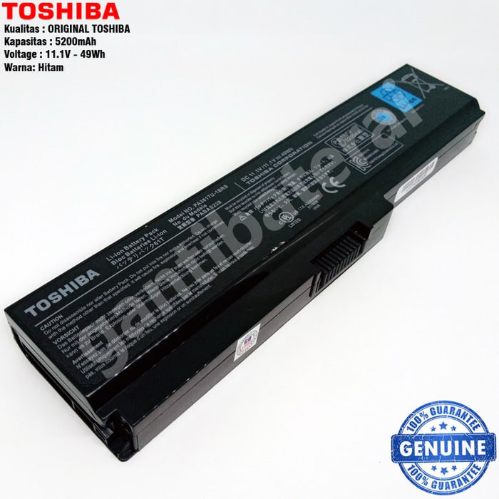 Baterai Original Toshiba Satellite L730 L735 L740 L745 L770 L755