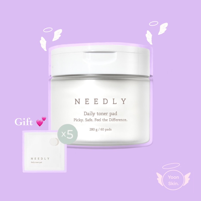 NEEDLY Daily Toner Pad (60 Sheets +5 Sheets Gift) | Special Set