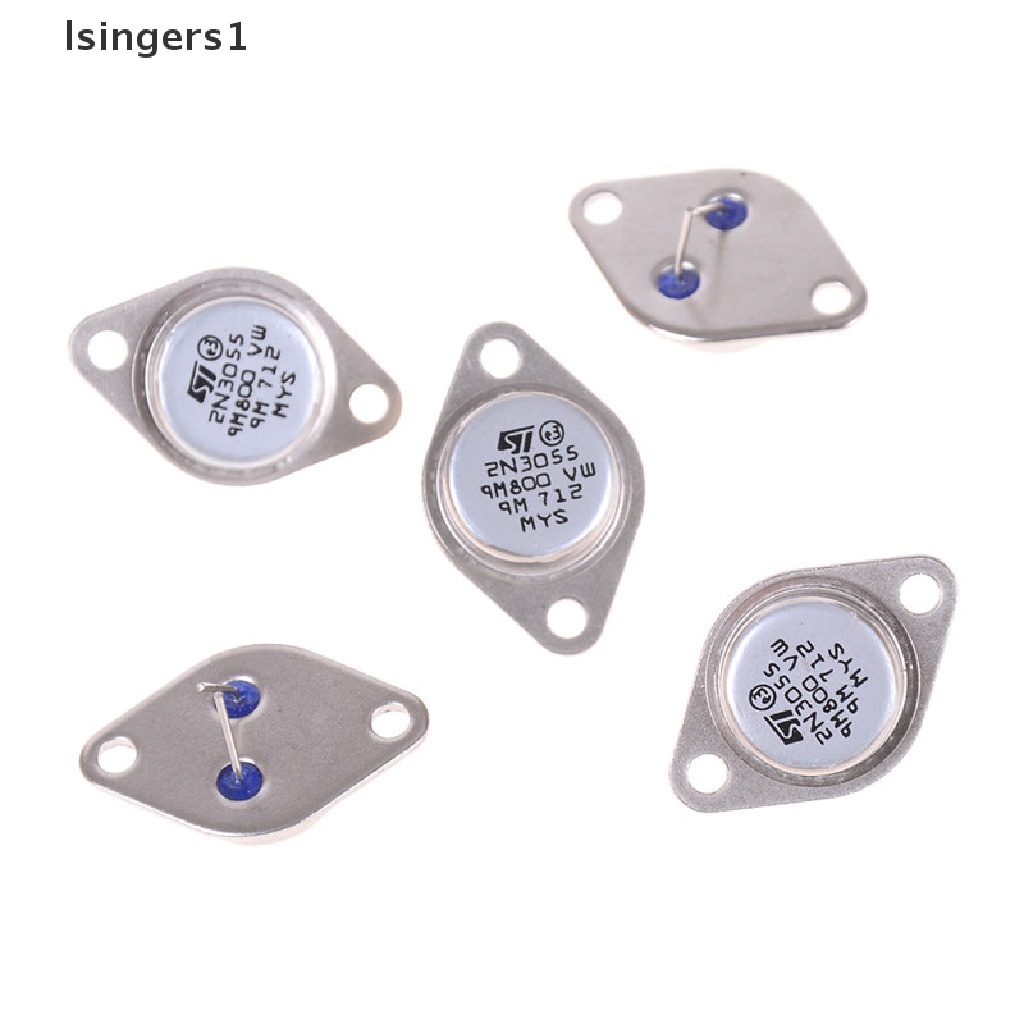 (lsingers1) 5pcs Transistor Power Audio 2n3055 NPN AF Amp 15A 100V