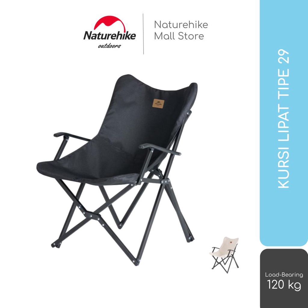 KURSI LIPAT NATUREHIKE NH21JJ003 TIPE 29 PORTABLE CAMPING OUTDOOR