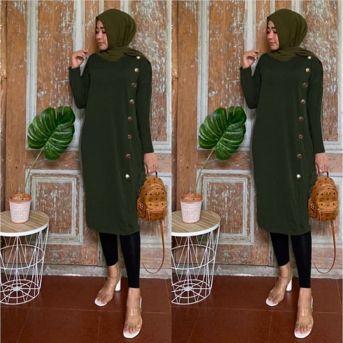 Gamis Nabtik Terbaru Gamis Mewah Terbaru Gamis Terbaru 2020 Akira Maxy Original Nabtik [Tunik  89YQD