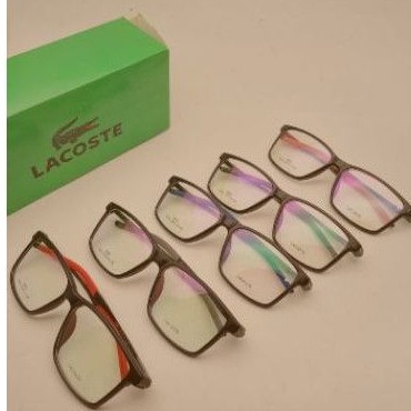 Kacamata Lacoste E083 Bahan TR 90 kacamata kekinian, kacamata Korea, kacamata pria, kacamata murah