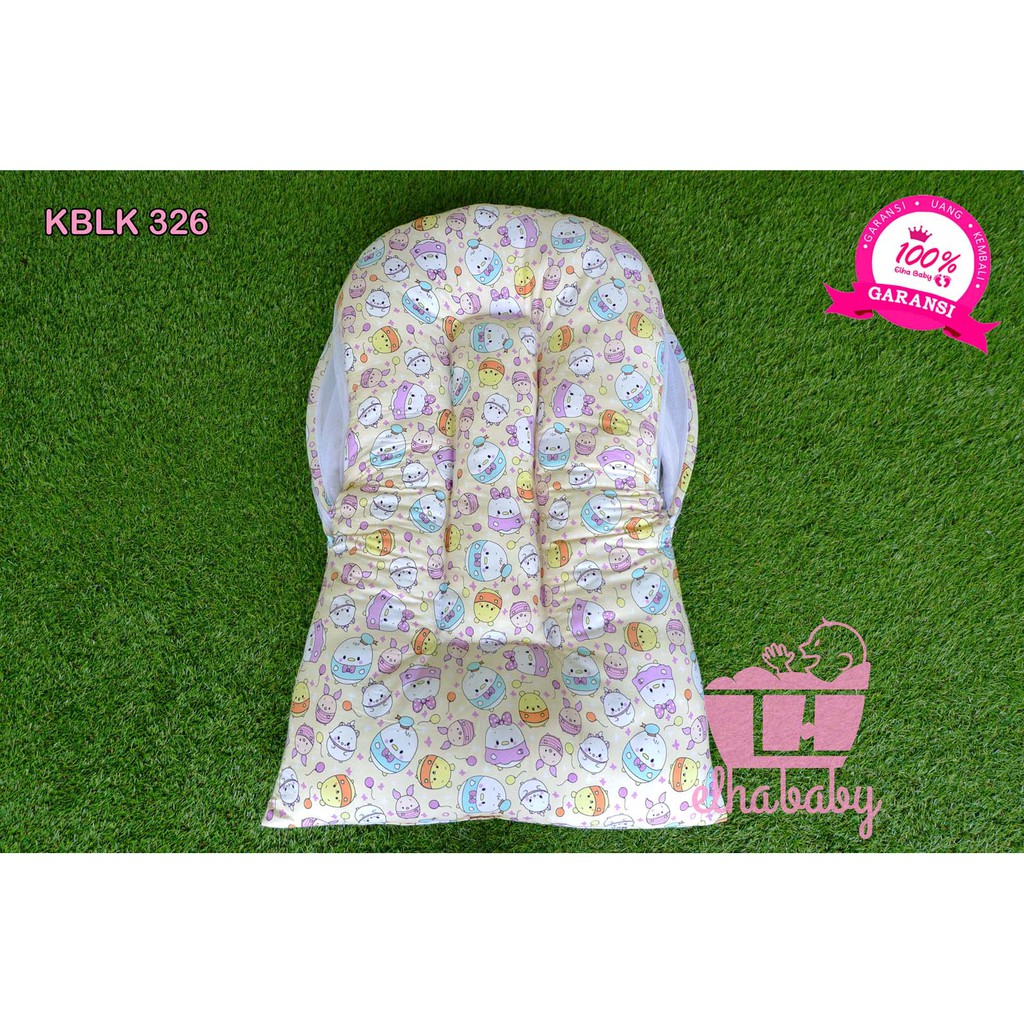 PROMO kasur bayi lipat Lucu Unik murah set kelambu motif Bonus Tas | Perlengkapan baby baru lahir123