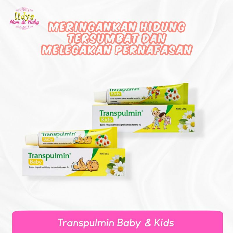 Transpulmin Baby dan kids untuk bayi dan anak