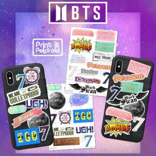  STIKER  BTS  map of the soul 7  black swan mots  judul lagu 