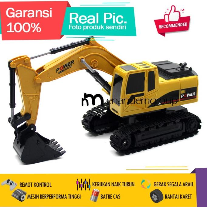 Mainan Mobil Remot Kontrol RC Beko Excavator Truk Model