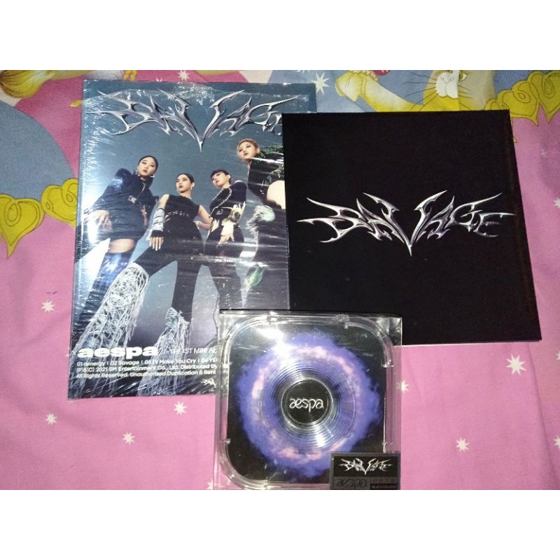 Album only aespa savage SMCU girls(baca desk)