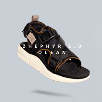 Zhephyr Ocean Black | Sandal Gunung Original Santai Kasual Pria Cowok Sendal New | FORIND Lvnatica