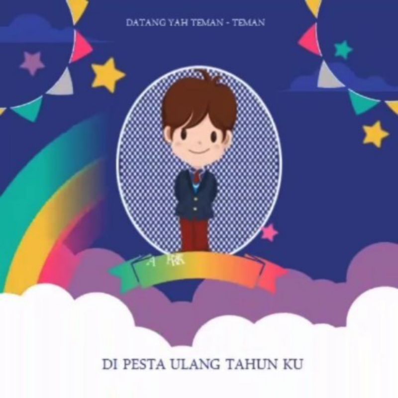 Undangan Digital Ulang Tahun Anak