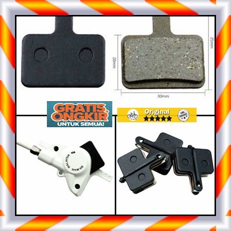 Kampas Rem Sepeda Gunung Polygon United MTB Hydraulic M446 RAMBOMIL