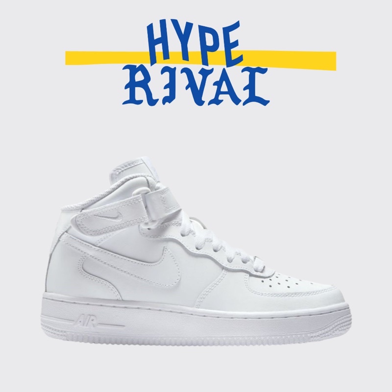 Air Force 1 Mid Triple white