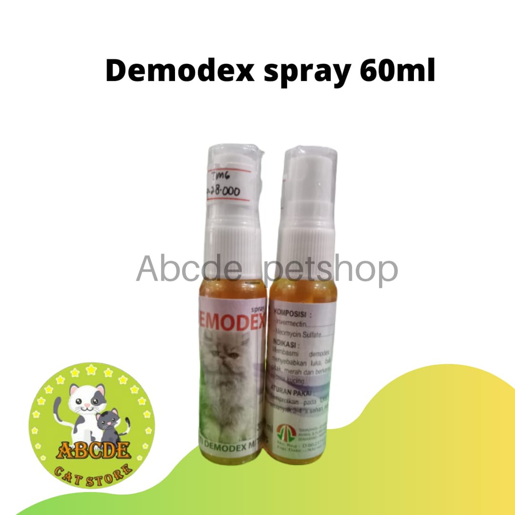 DEMODEX SPRAY 30 ML Obat Anti Kudis Penyakit KUlit Kucing
