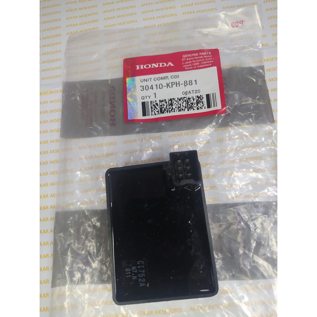 CDI ECU UNIT MOTOR KHARISMA KARISMA SUPRA X 125 OLD LAMA KARBU (KPH)