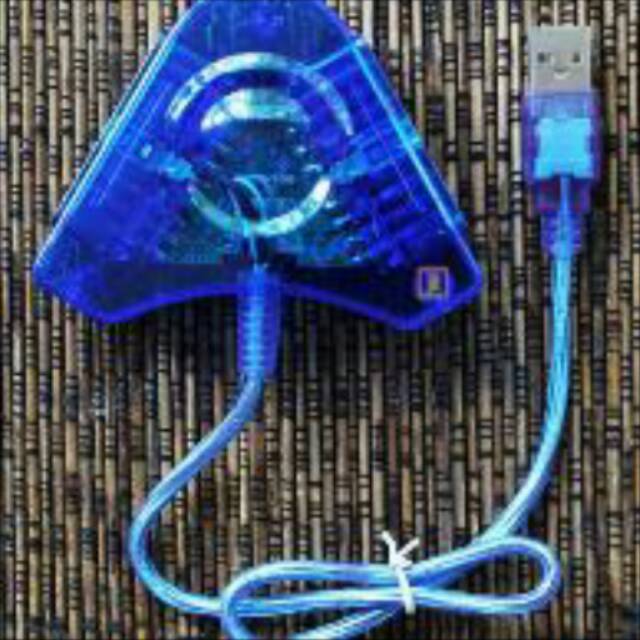 Converter Stik Playstation to USB PC / Notebook (Dual Stik PS) atau bisa untuk stik Ps3