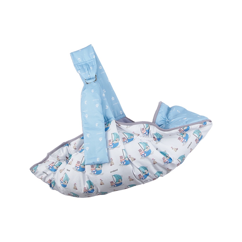 Omiland Gendongan Bayi Samping Ring Sling Feather Sailor Alpaca Series