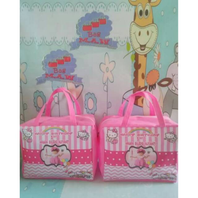 tas resleting /tas ultah /tas ulang tahun /Souvenir /Promosi-1