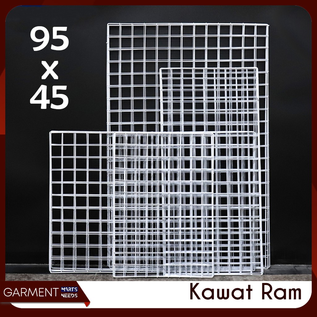 Ram kawat 95 x 45 pajangan aksesoris rak display accessories hp