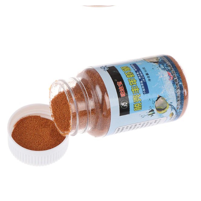 Jiebao Artemia 50g Botol Brine Shrimp Egg Shell Free