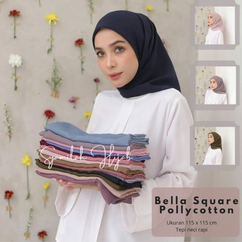 [COD] Bella Square Hijab Segiempat